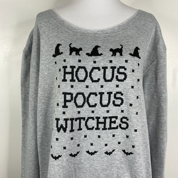 Dentz Hocus Pocus Witches Sweatshirt Sz. L Halloween - Picture 6 of 7